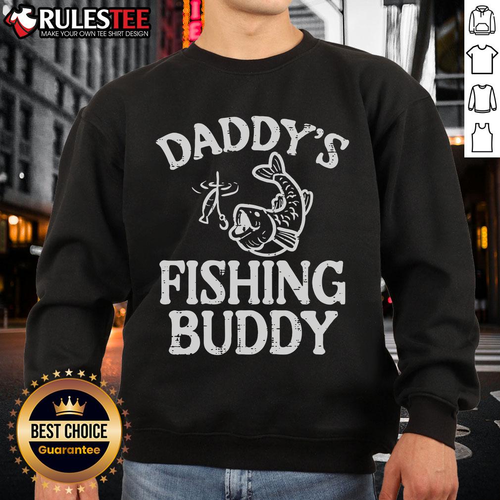 Awesome Daddy's Fishing Buddy T-Shirt - Image 5