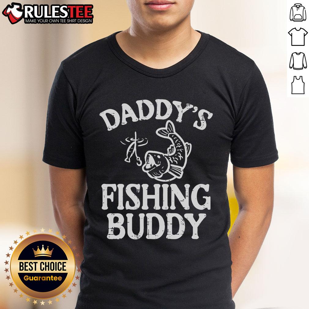 Awesome Daddy's Fishing Buddy T-Shirt
