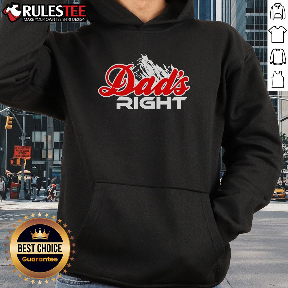 Awesome Dads Right Mountain T-Shirt - Image 2