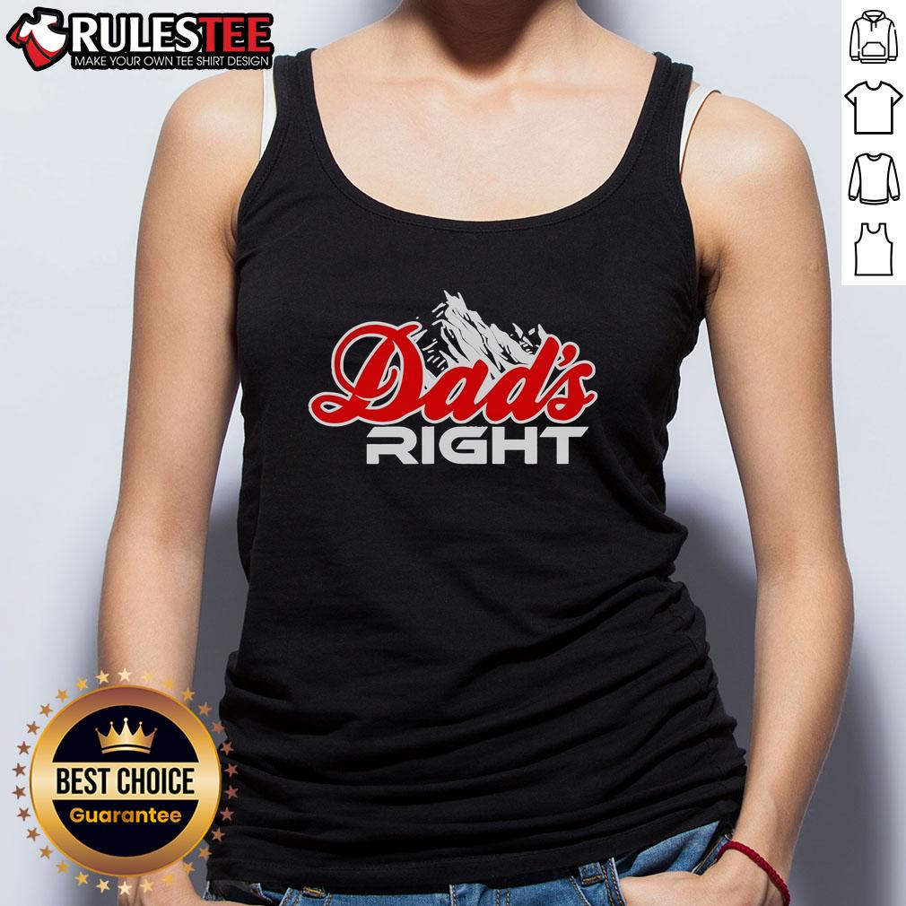 Awesome Dads Right Mountain T-Shirt - Image 4
