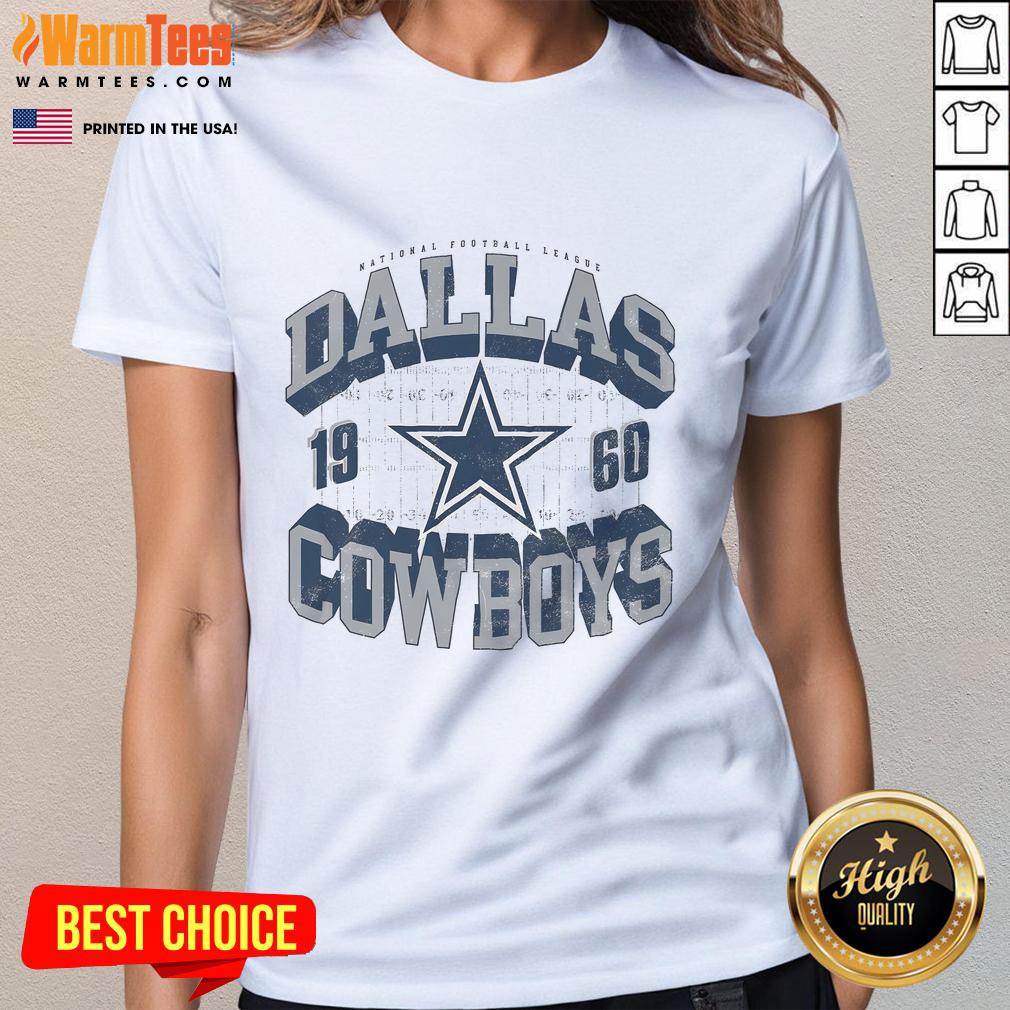 Awesome Dallas Cowboys Field Arched Wordmark T-Shirt - Image 3