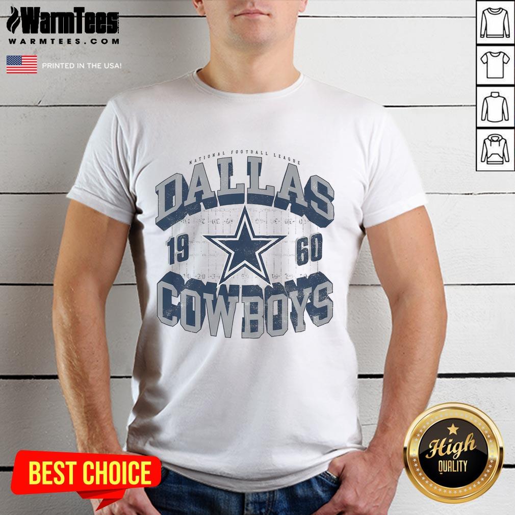 Awesome Dallas Cowboys Field Arched Wordmark T-Shirt