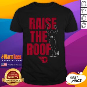 Awesome Dayton Basketball Raise The Roof T-Shirt