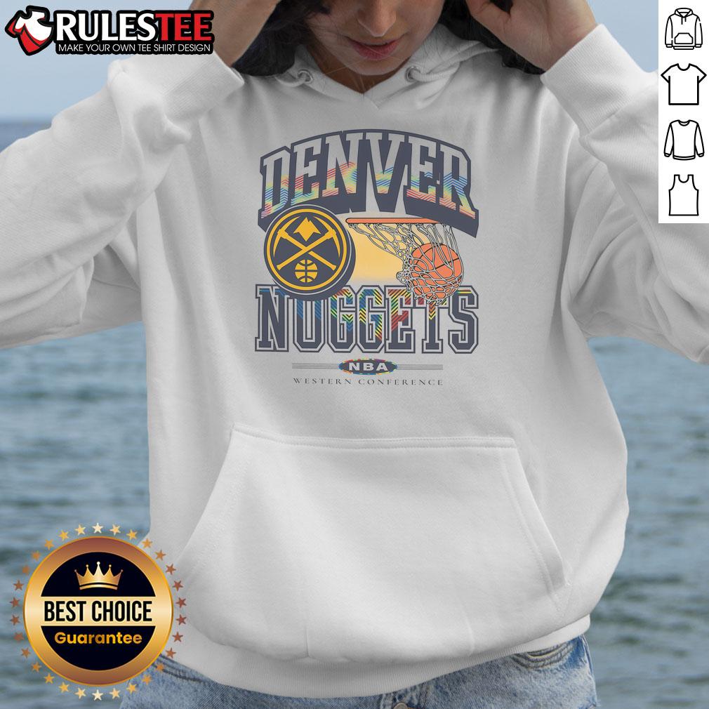 Awesome Denver Nuggets City Edition NBA Western Conference T-Shirt - Image 2