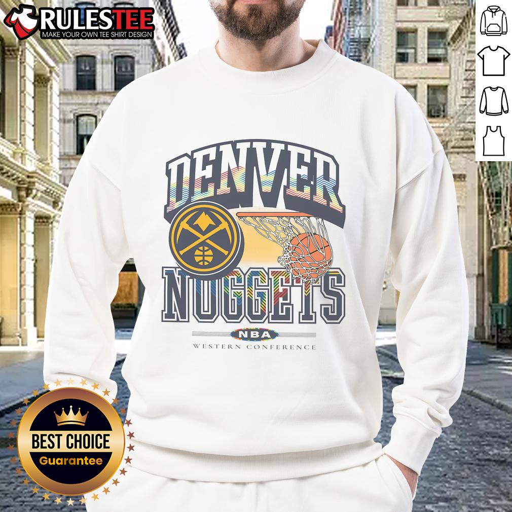 Awesome Denver Nuggets City Edition NBA Western Conference T-Shirt - Image 4