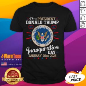 Awesome Donald Trump Inauguration Day 2025 47th President Eagle T-Shirt