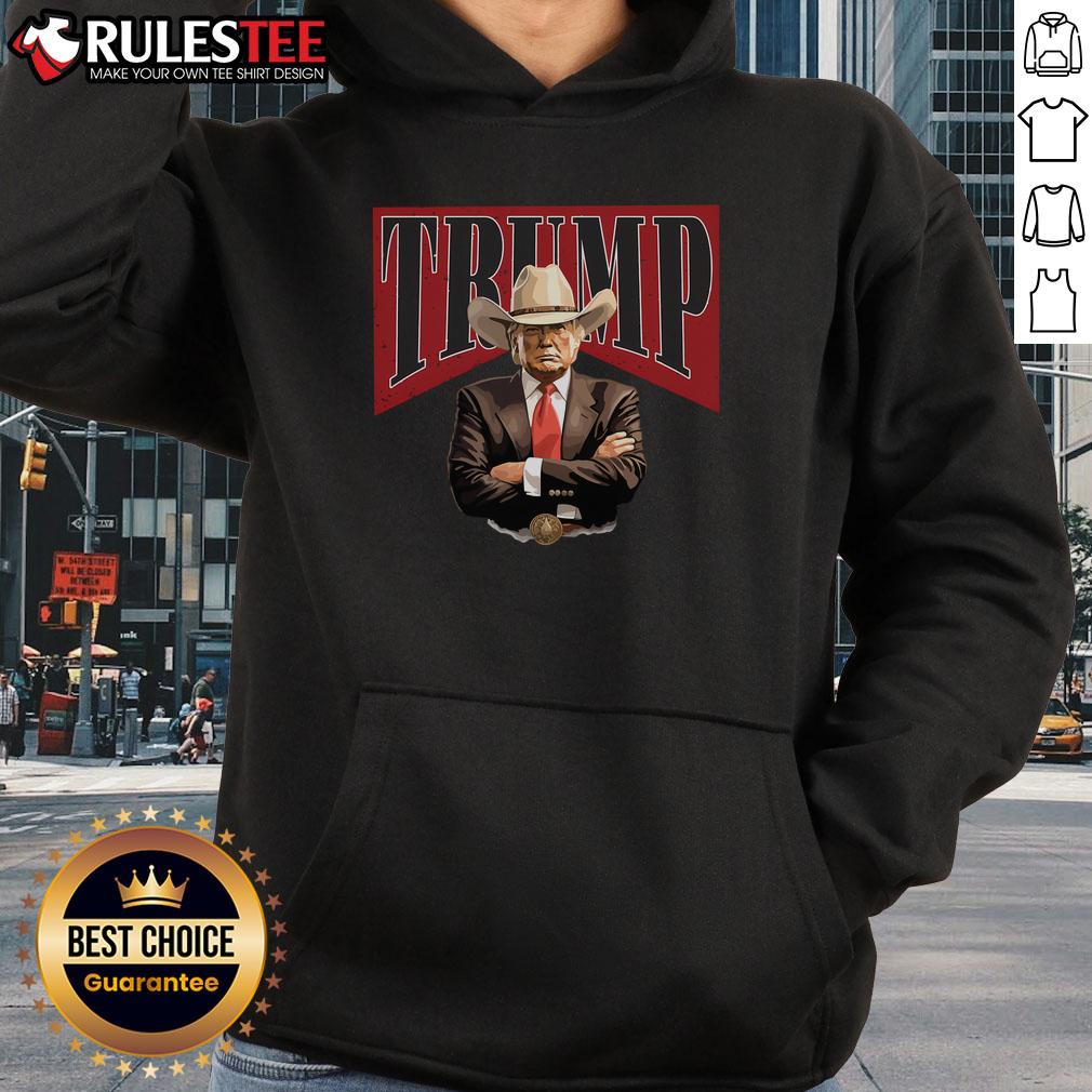 Awesome Donald Trump President Cowboy 47th T-Shirt - Image 2