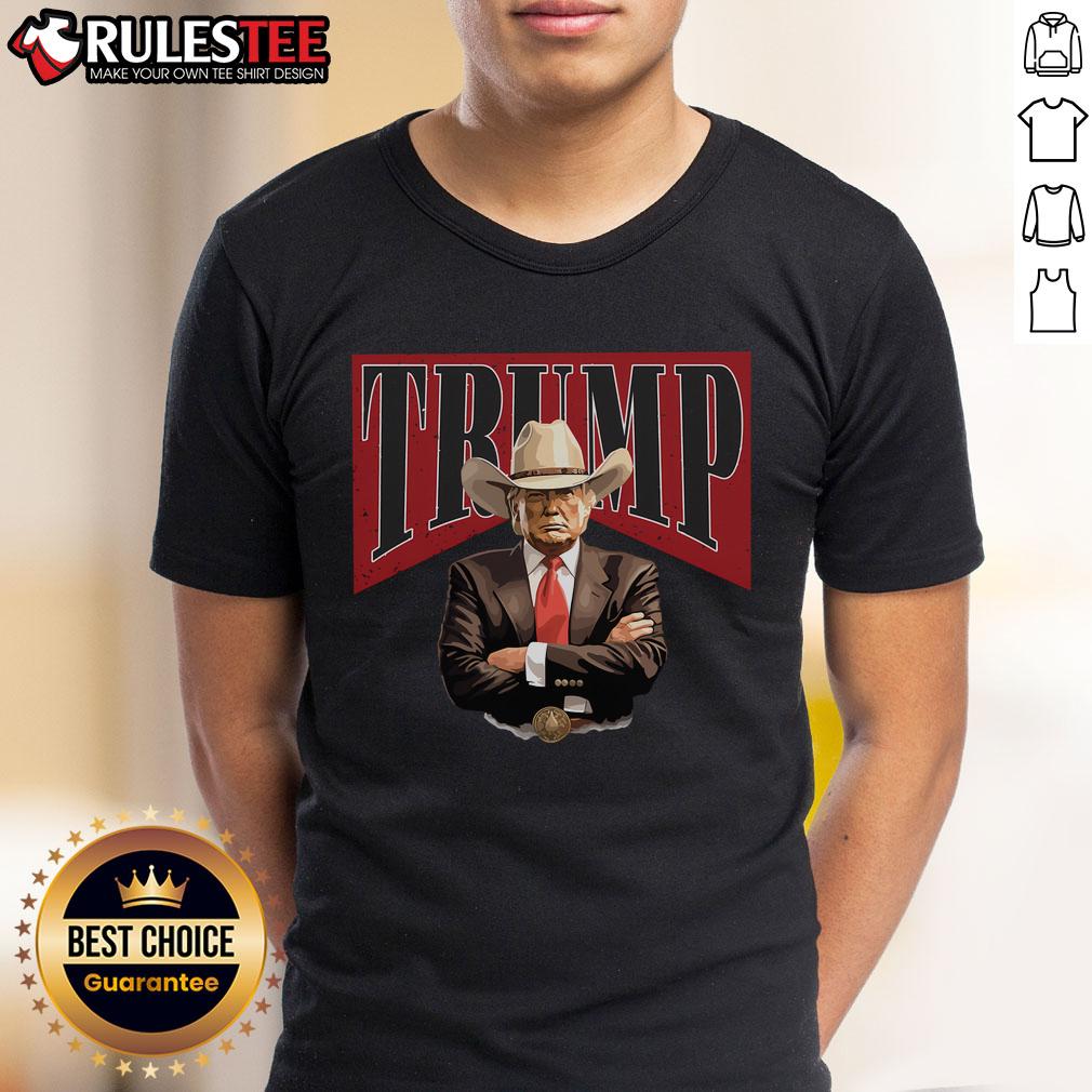 Awesome Donald Trump President Cowboy 47th T-Shirt