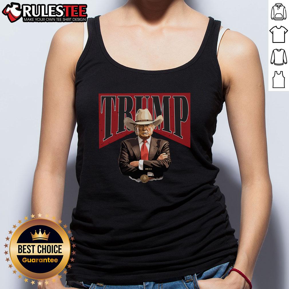 Awesome Donald Trump President Cowboy 47th T-Shirt - Image 4