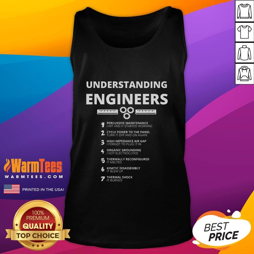 Awesome Engineering Understanding Engineers T-Shirt - Image 4
