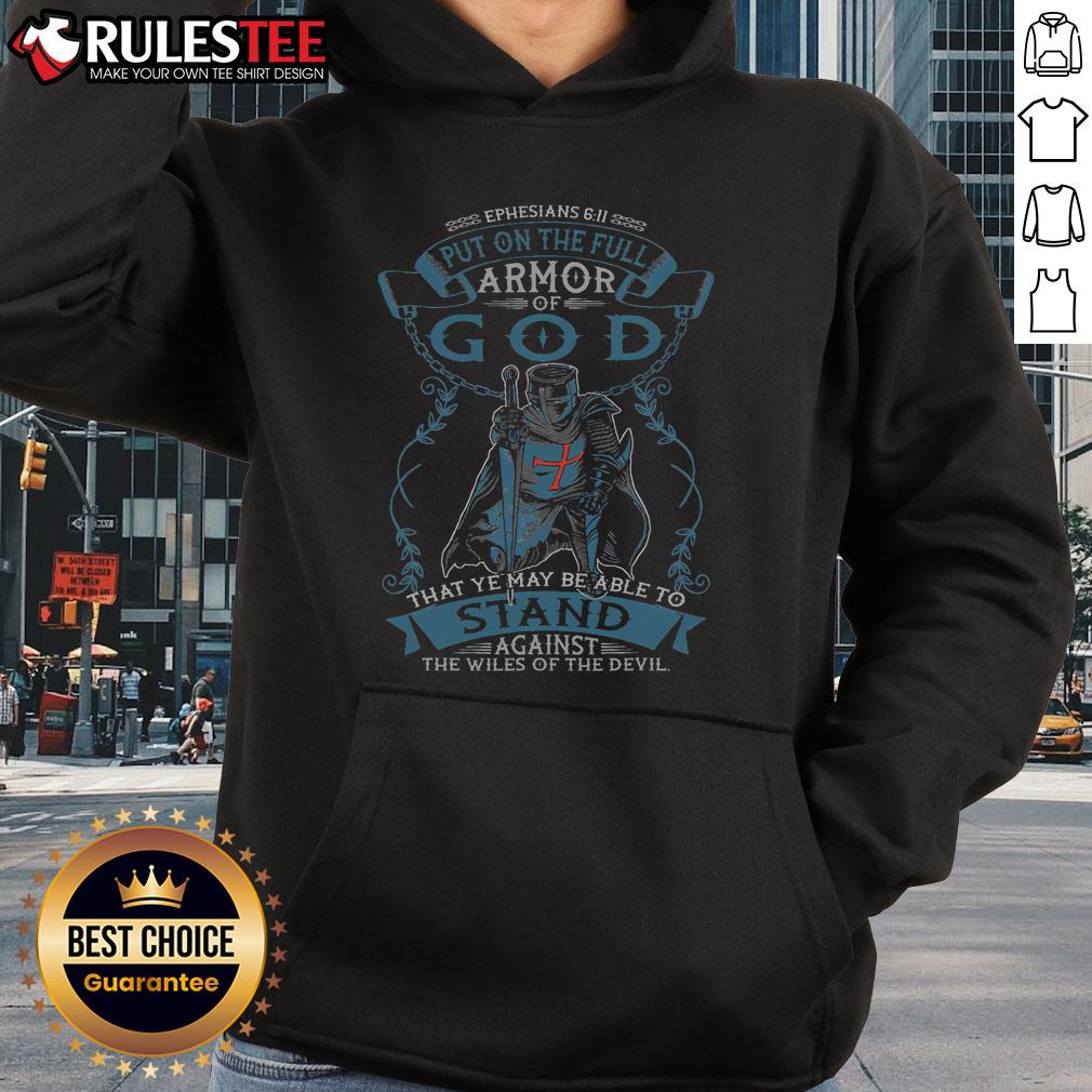 Awesome Ephesians Full Armor Of God Christian Bible Verse Religious Knight T-Shirt - Image 2