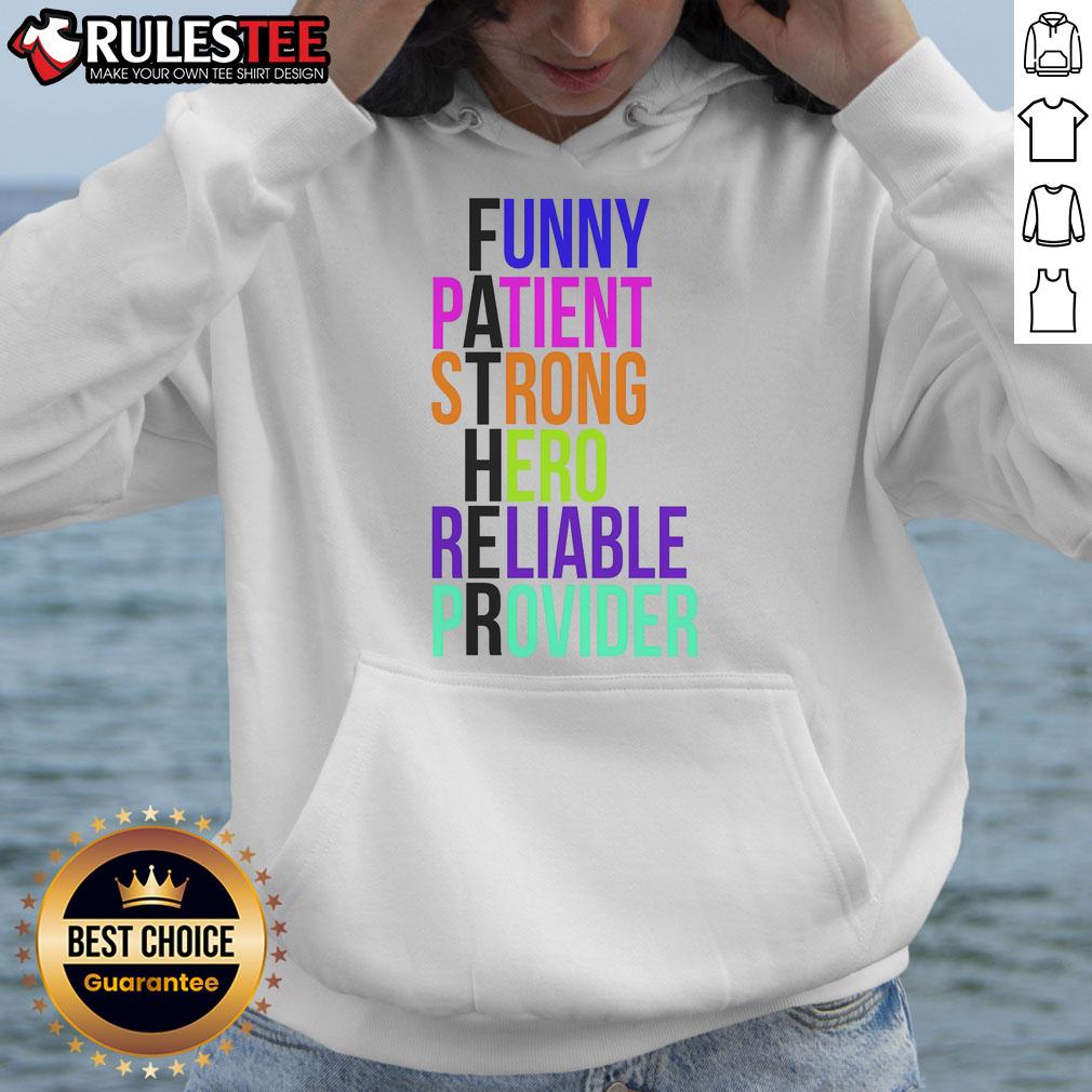 Awesome Father Patient Strong Hero Provider T-Shirt - Image 2