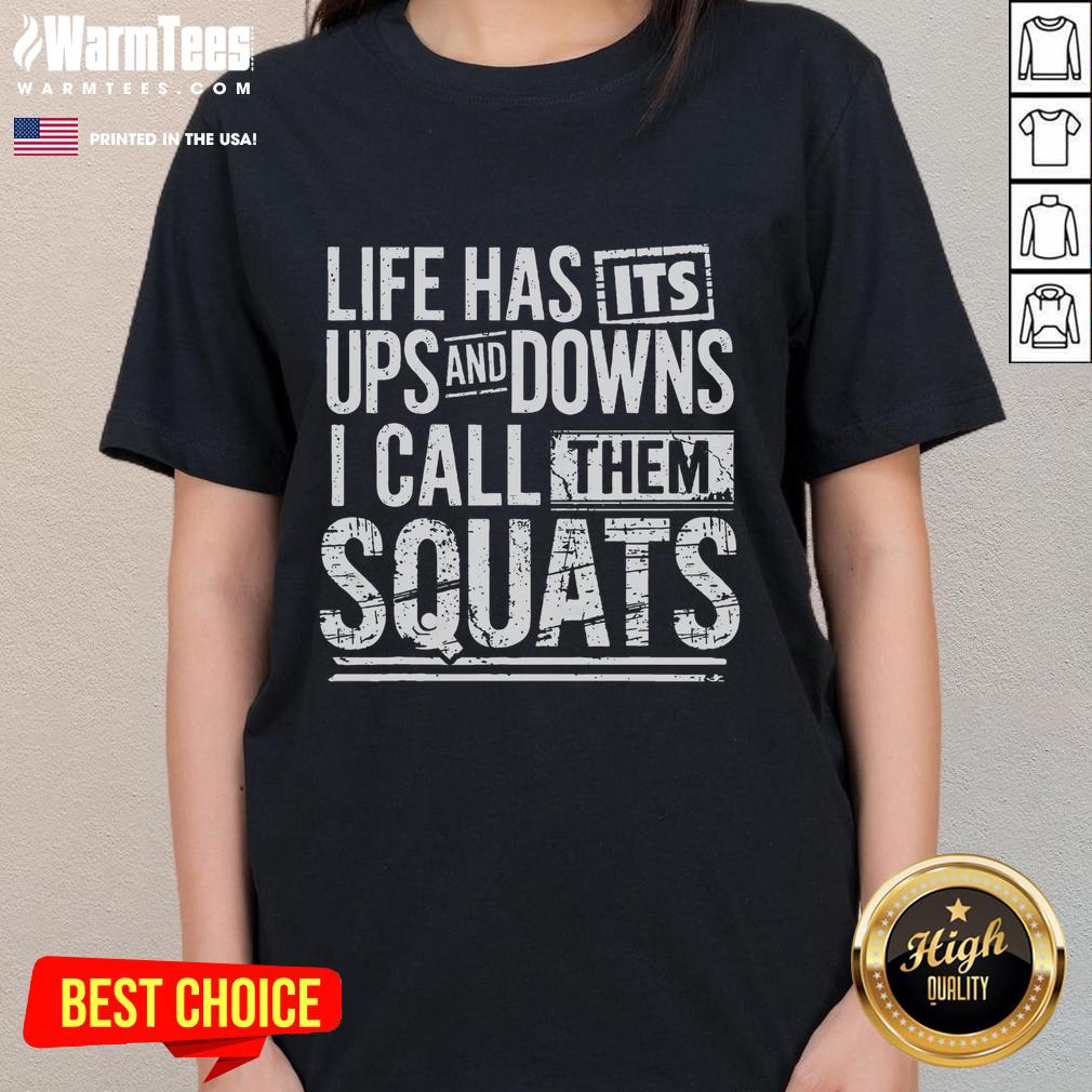 Awesome Fitness Gym Workout Weights Squat T-Shirt - Image 3