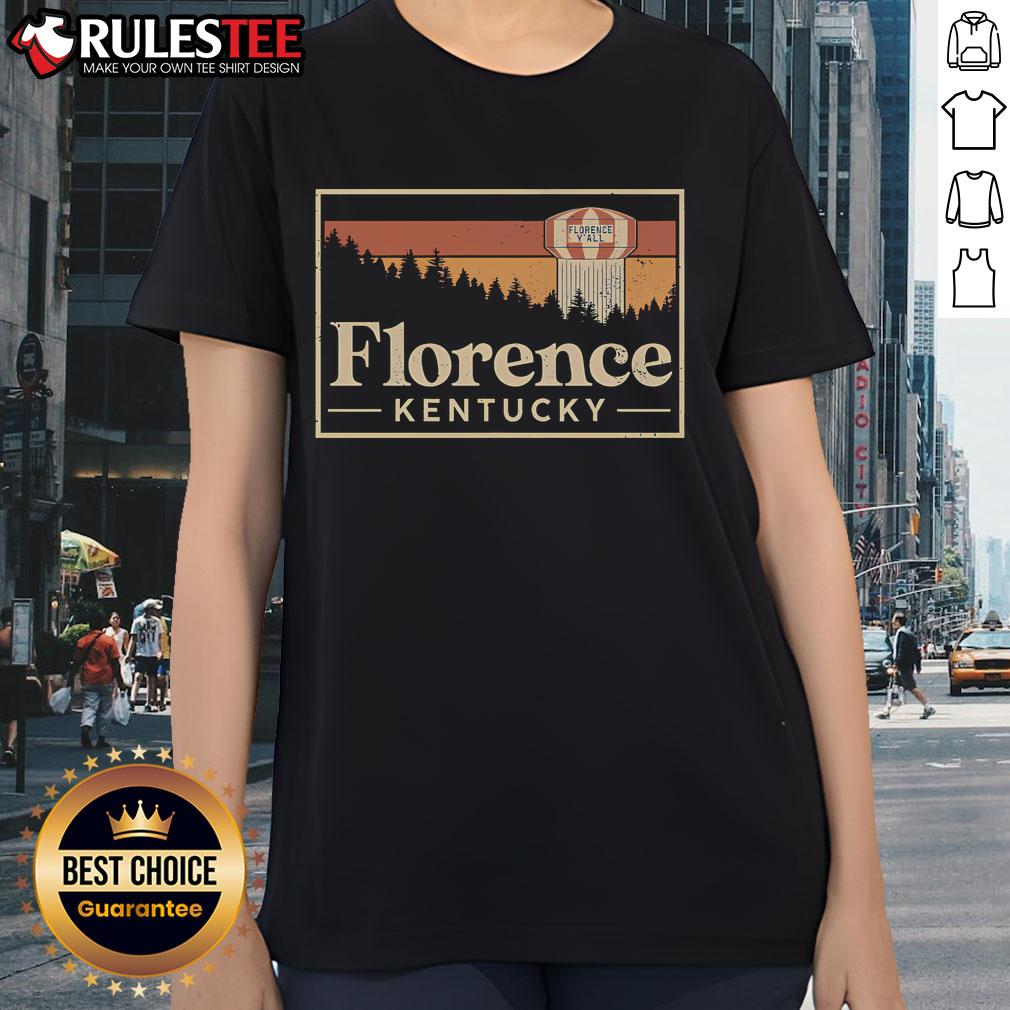 Awesome Florence Kentucky Water Tower Vintage T-Shirt - Image 3