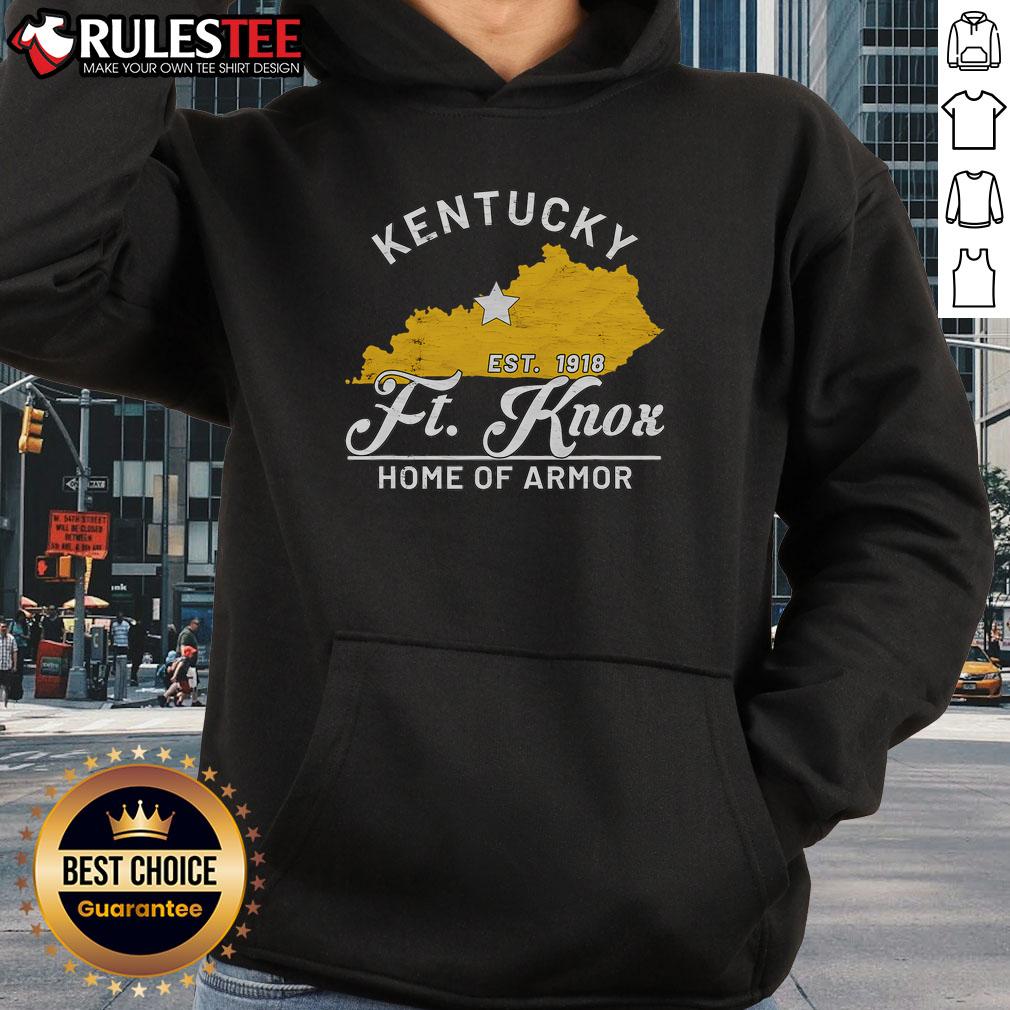 Awesome Fort Knox Kentucky Vintage Home Of Armor Army T-Shirt - Image 2