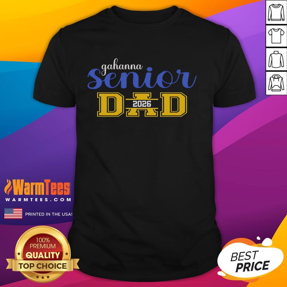Awesome Gahanna Senior Dad 2026 T-Shirt