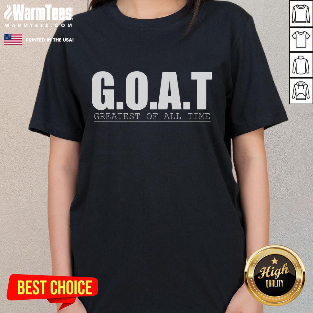 Awesome Goat Greatest Of All Time Polo T-Shirt - Image 3
