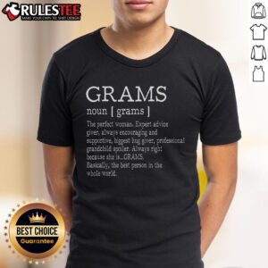 Awesome Grams Definition Grandma Mother's Day T-Shirt