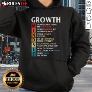 Alternative view of Awesome Growth Mindset Definition Motivational Quote Inspiration T-Shirt