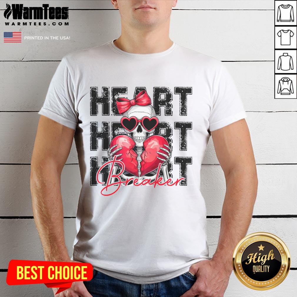 Awesome Heart Breaker Funny Couple Cute Matching Couple T-Shirt