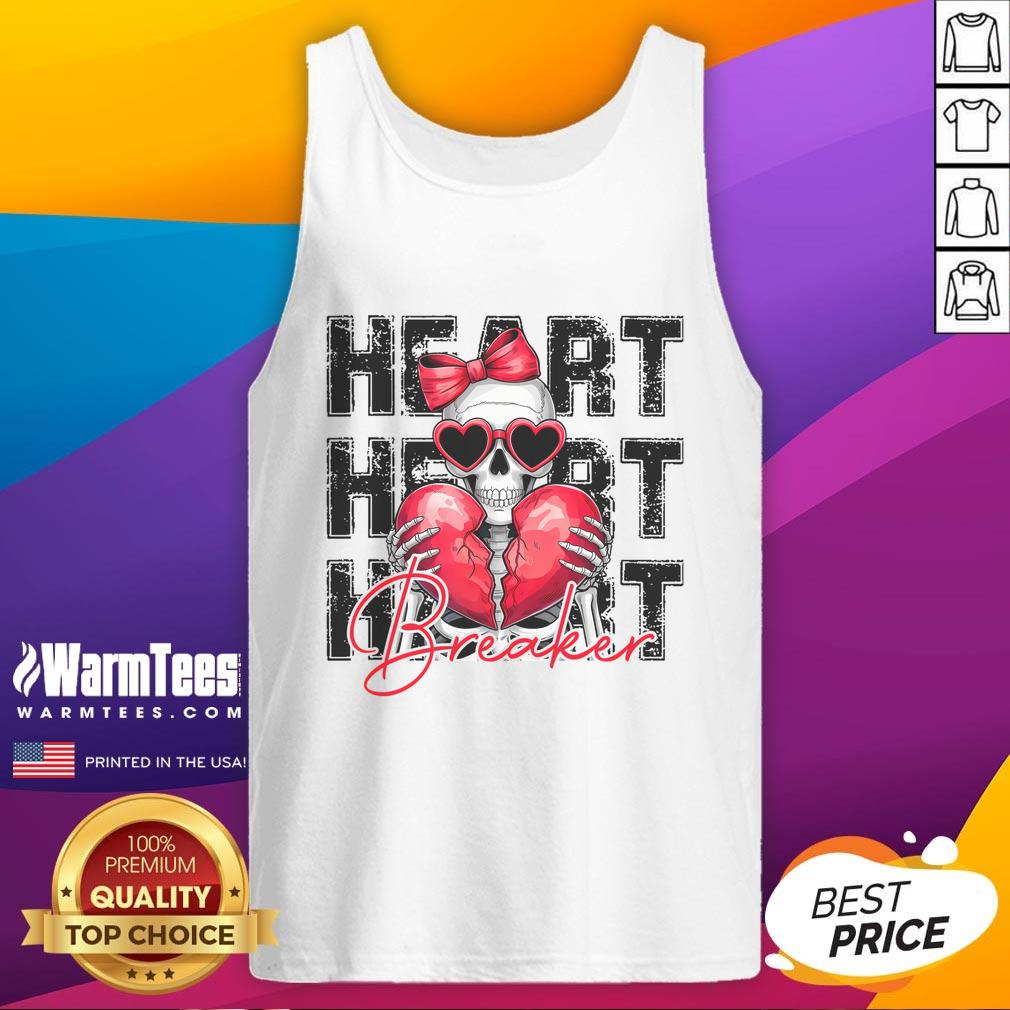 Awesome Heart Breaker Funny Couple Cute Matching Couple T-Shirt - Image 4