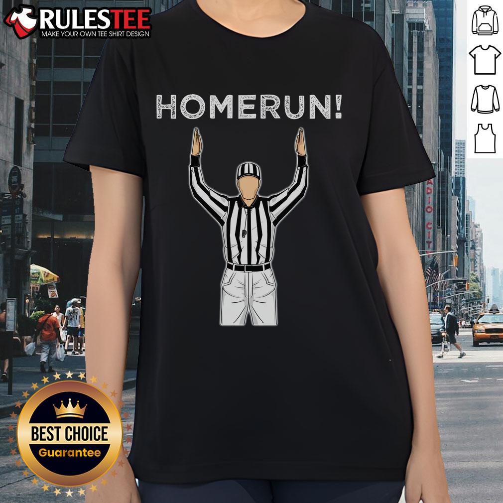 Awesome Home Run Referee T-Shirt - Image 3