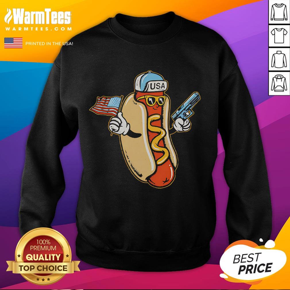 Awesome Hotdog Gun Got That Dawg In Me Retro T-Shirt - Image 5