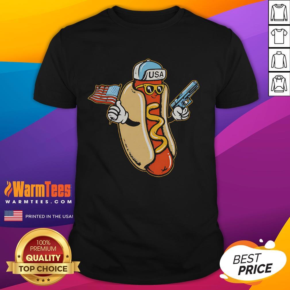 Awesome Hotdog Gun Got That Dawg In Me Retro T-Shirt