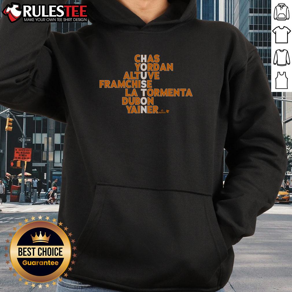 Awesome Houston Baseball MLB Names 2025 T-Shirt - Image 2
