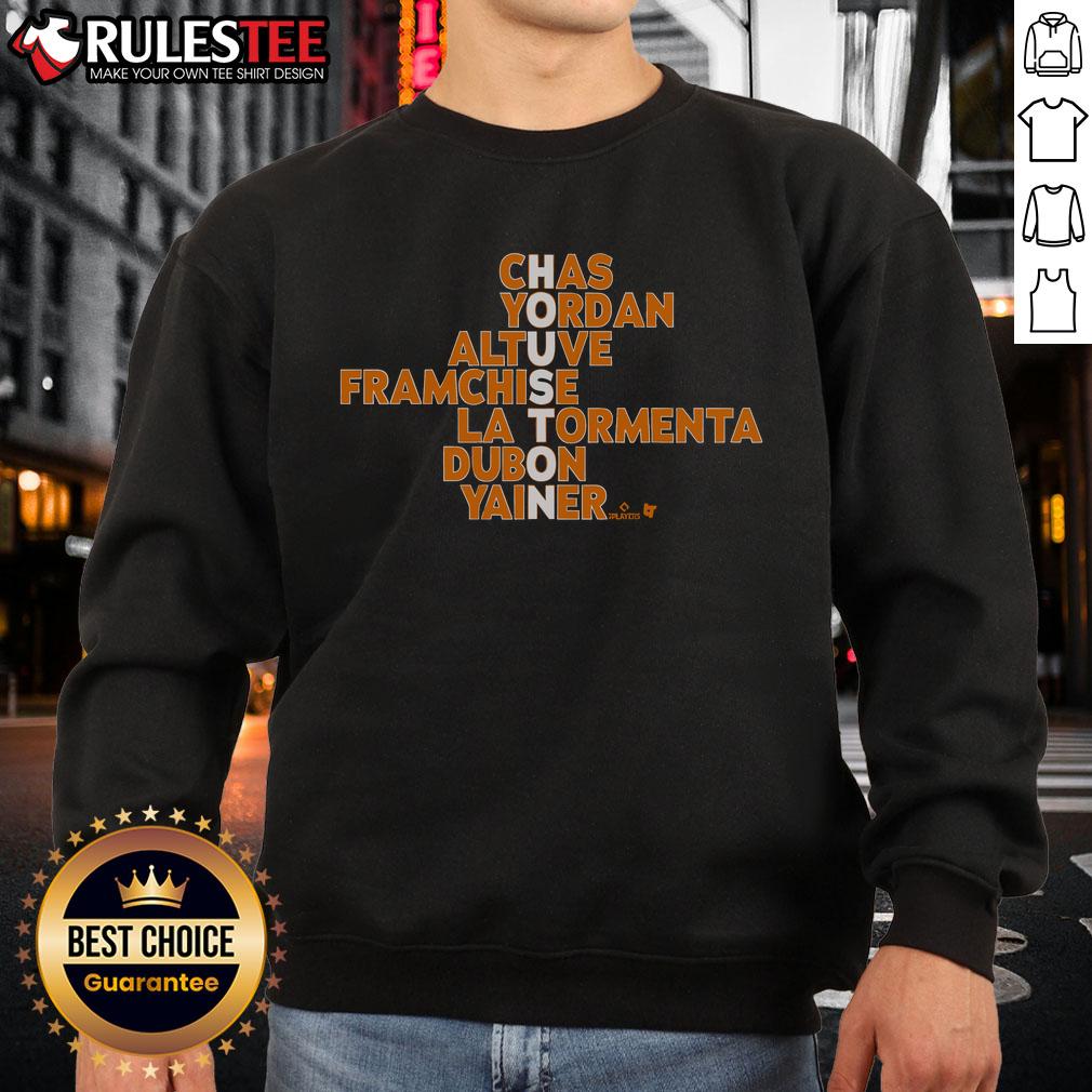 Awesome Houston Baseball MLB Names 2025 T-Shirt - Image 5