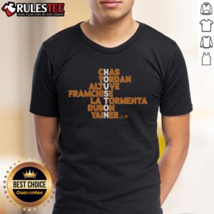 Awesome Houston Baseball MLB Names 2025 T-Shirt