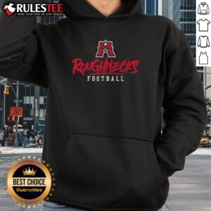 Alternative view of Awesome Houston Roughnecks Stylized Text T-Shirt