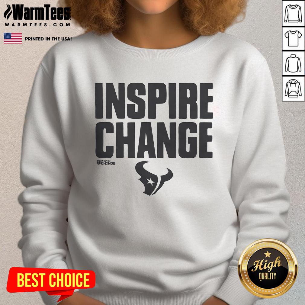 Awesome Houston Texans Inspire Change T-Shirt - Image 5