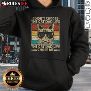 Alternative view of Awesome I Didn't Choose The Cat Dad Life The Cat Dad Life Chose Me Vintage T-Shirt