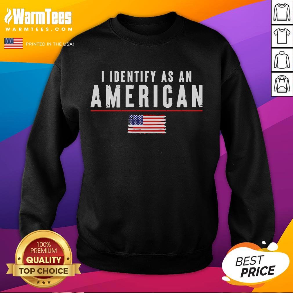 Awesome I Identify As An American T-Shirt - Image 5