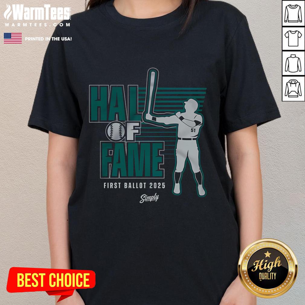 Awesome Ichiro 2025 Hall Of Fame T-Shirt - Image 3