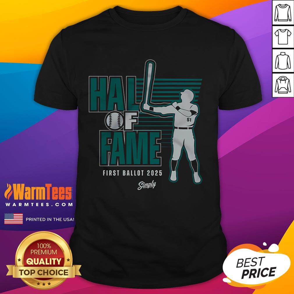 Awesome Ichiro 2025 Hall Of Fame T-Shirt