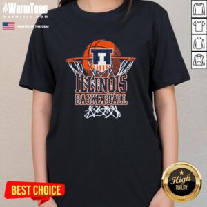 Alternative view of Awesome Illinois Basketball T-Shirt