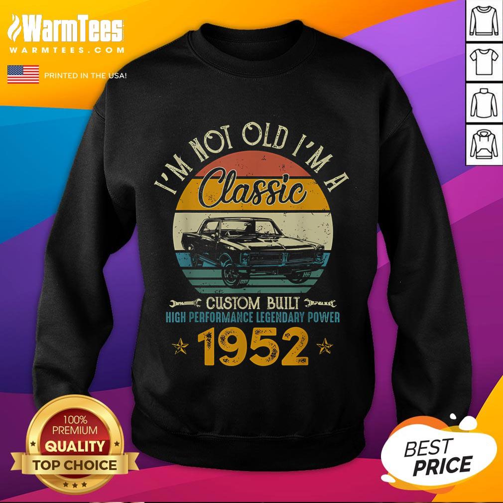 Awesome I'm Not Old I'm 1952 Classic Vintage T-Shirt - Image 5