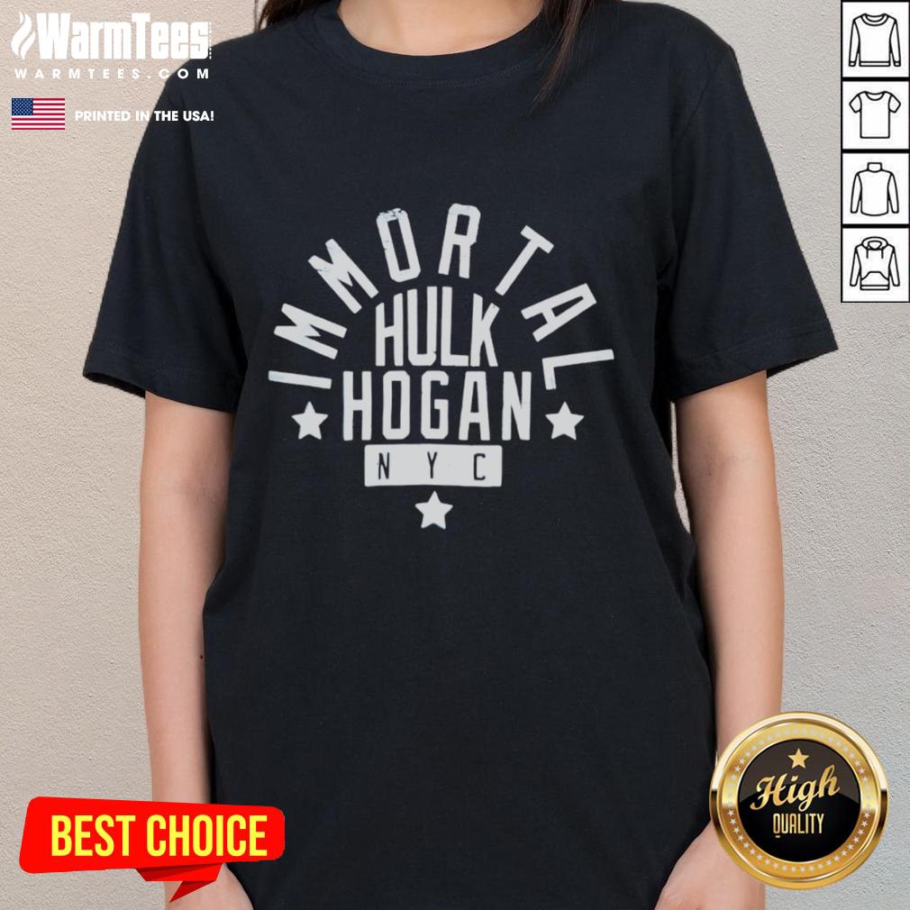 Awesome Immortal Hulk Hogan NYC T-Shirt - Image 3