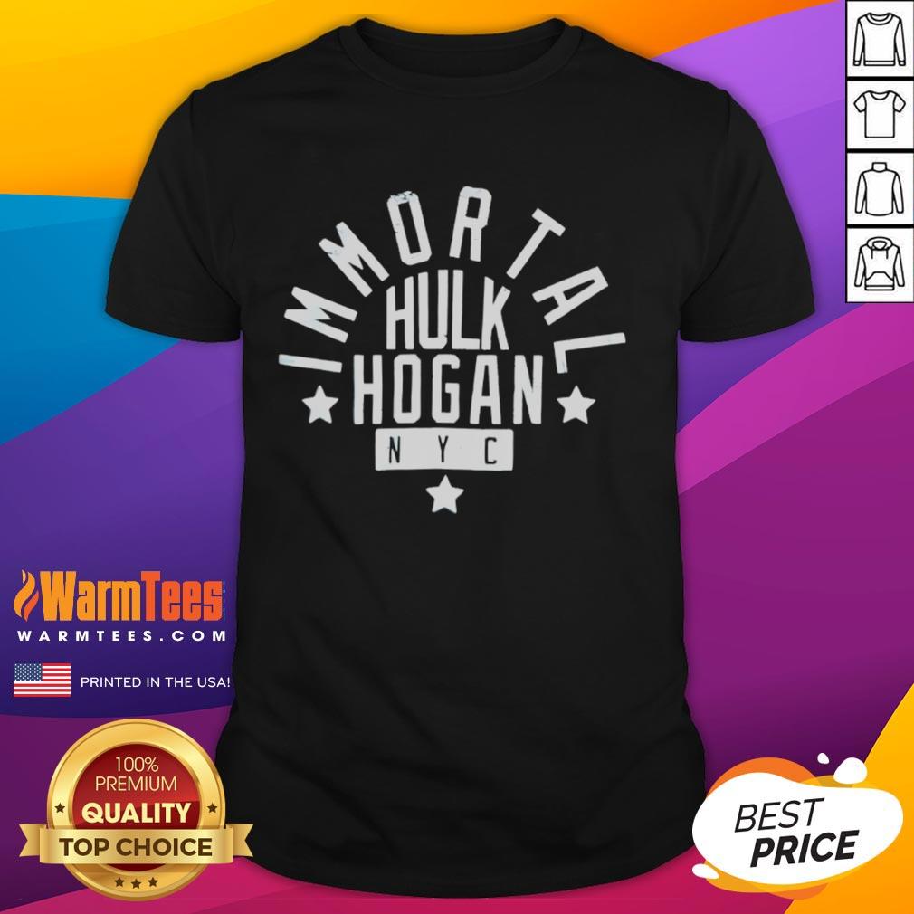 Awesome Immortal Hulk Hogan NYC T-Shirt