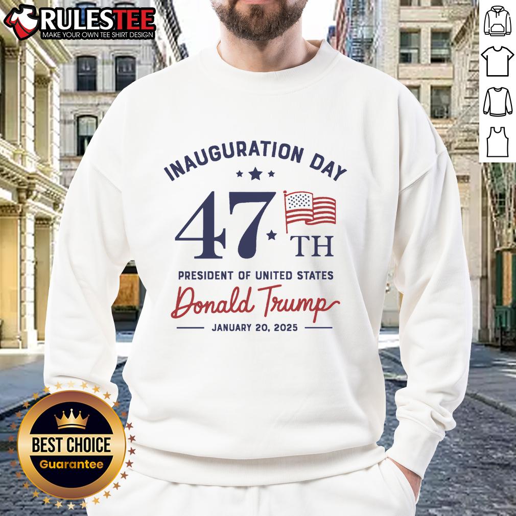 Awesome Inauguration Day President Donald Trump Supporter T-Shirt - Image 5