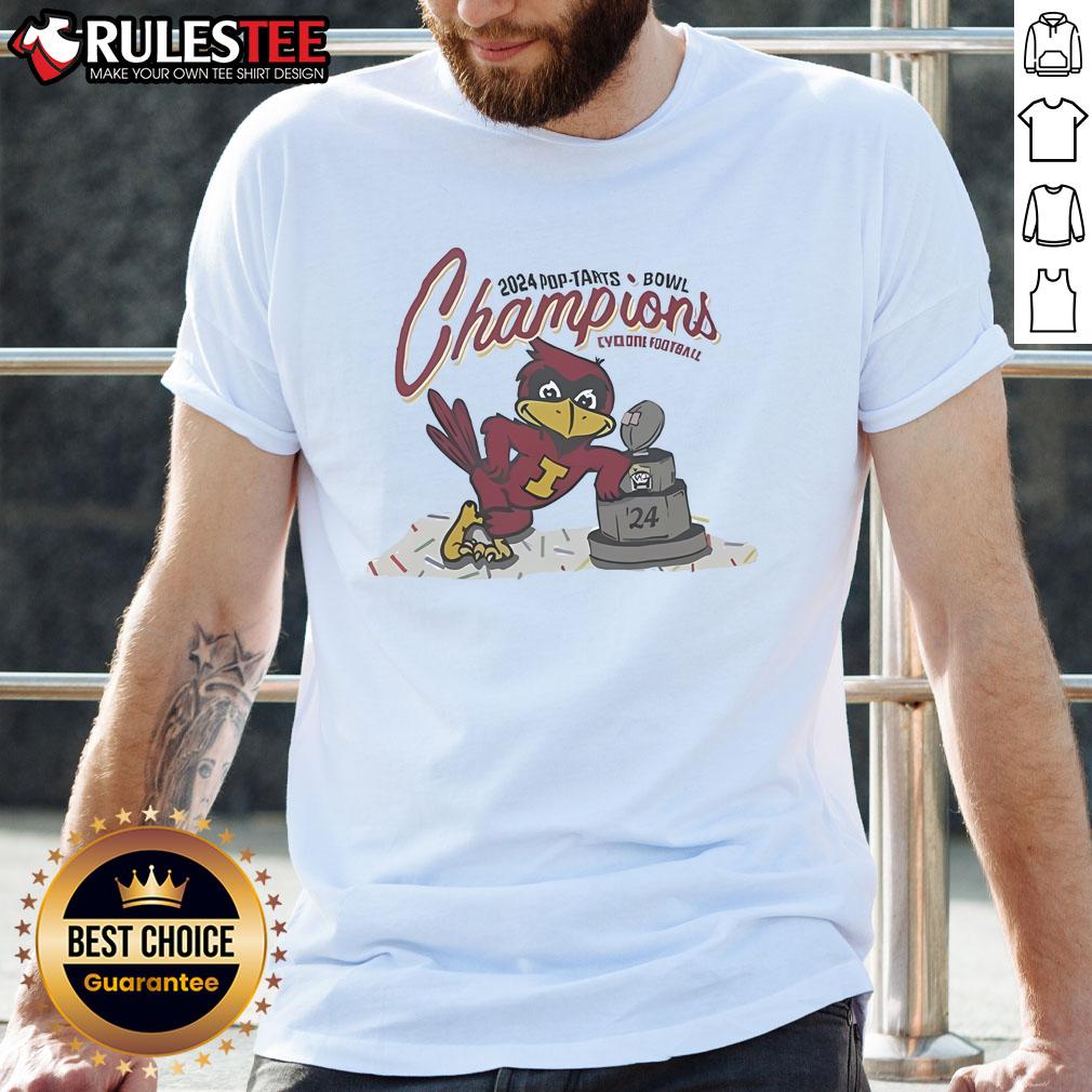 Awesome Iowa State Cyclones Football Pop-Tarts Bowl Champions 2024 T-Shirt