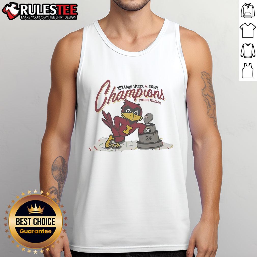 Awesome Iowa State Cyclones Football Pop-Tarts Bowl Champions 2024 T-Shirt - Image 4
