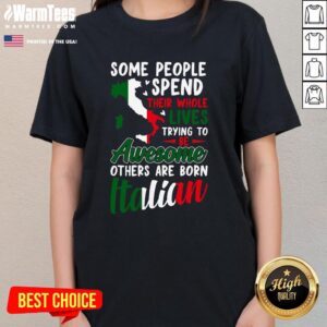 Alternative view of Awesome Italian Italy Roots T-Shirt