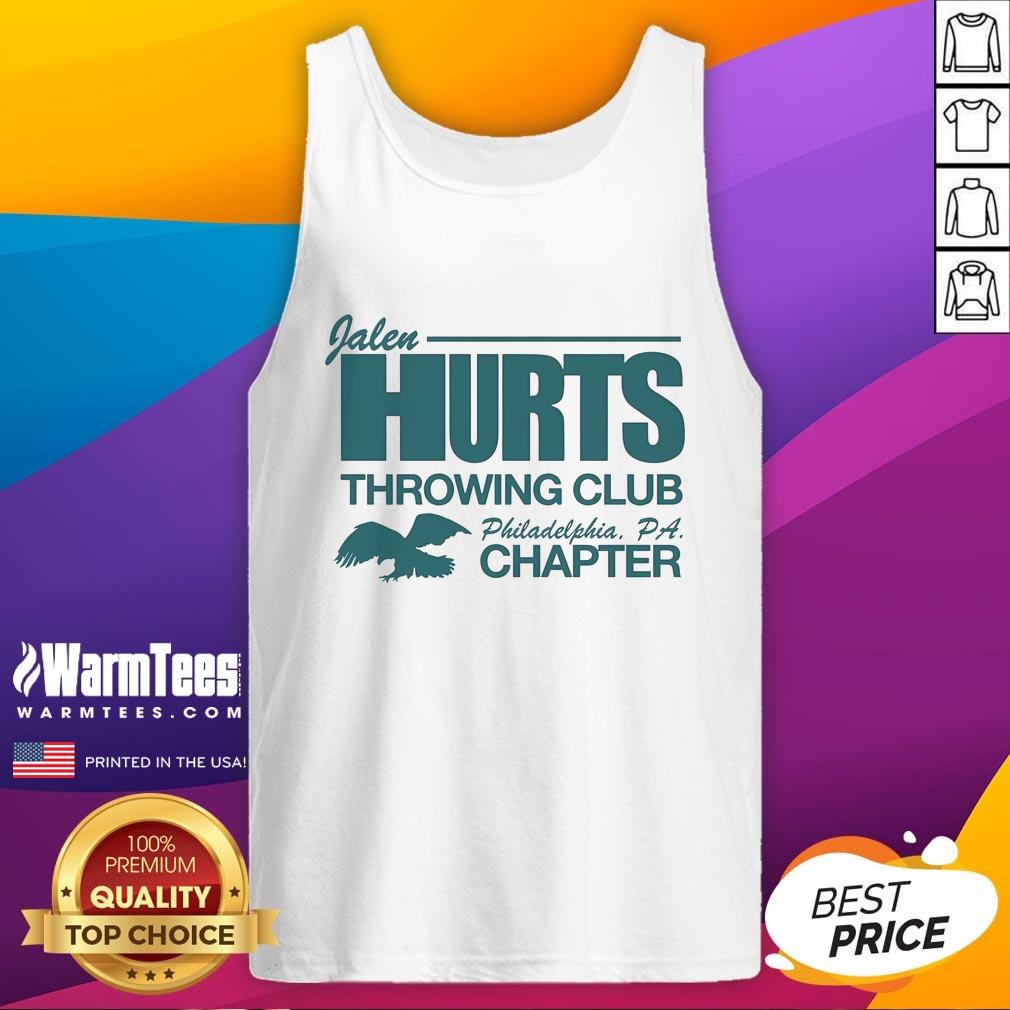 Awesome Jalen Hurts Throwing Club T-Shirt - Image 4