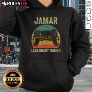 Alternative view of Awesome Jamar Legendary Gamer Vintage Sunset T-Shirt