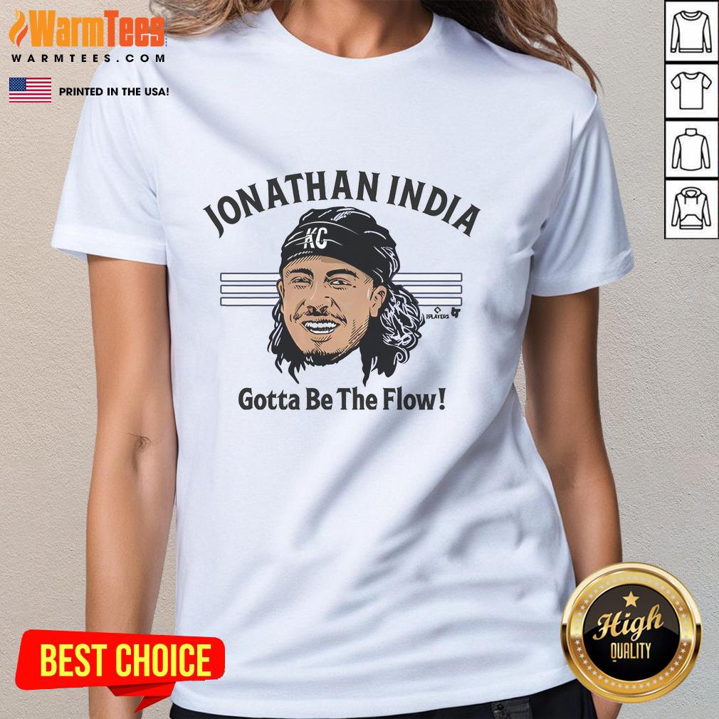 Awesome Jonathan India Gotta Be The Flow KC T-Shirt - Image 3