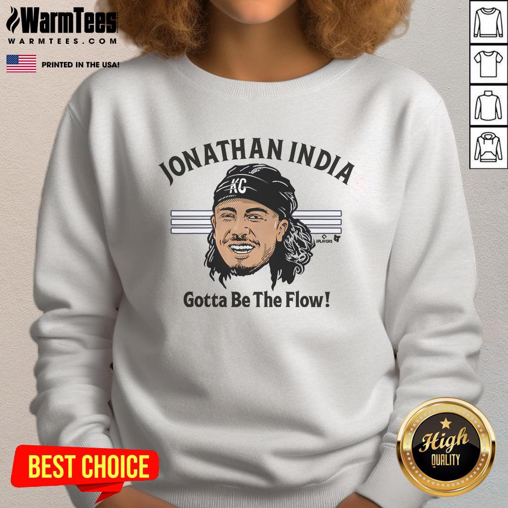 Awesome Jonathan India Gotta Be The Flow KC T-Shirt - Image 5