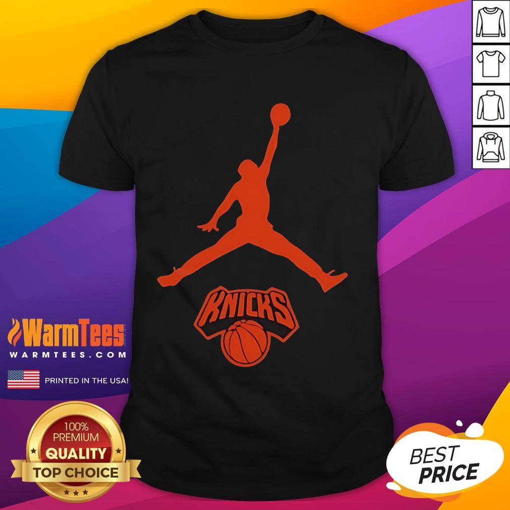 Awesome Jordan New York Knicks Basketball Nba Playoffs 2025 T-Shirt